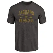 Men's Jacksonville Jaguars ＃58 Andrew Parker Jr. Black Flanker T-Shirt