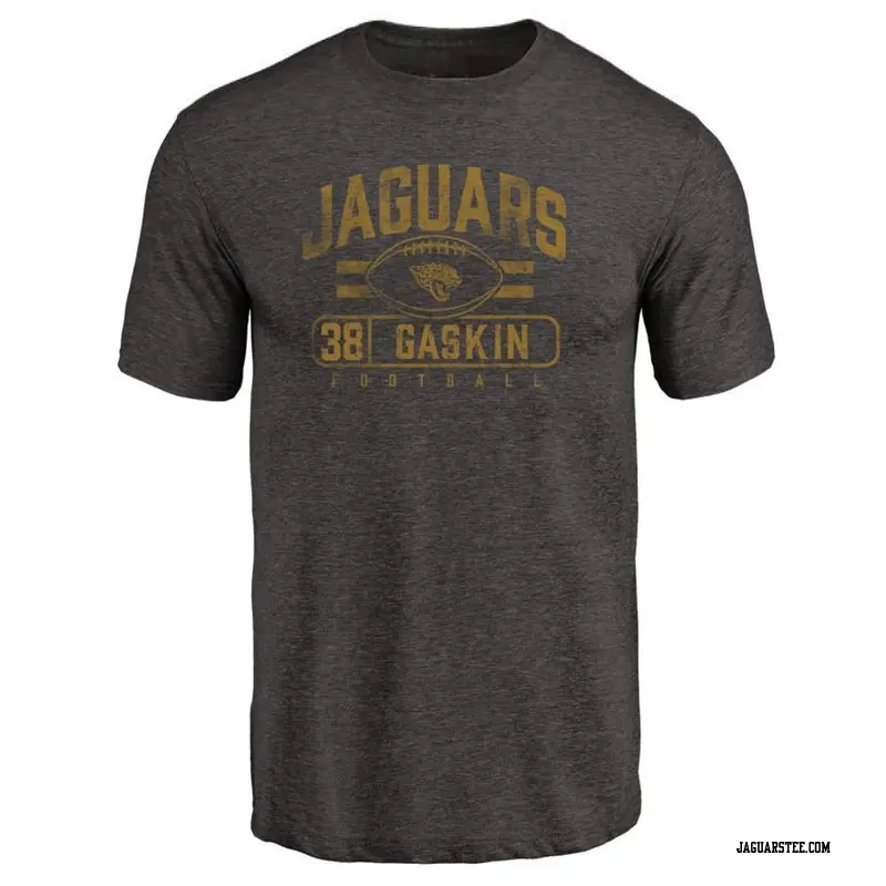 Youth Jacksonville Jaguars ＃38 Myles Gaskin Black Flanker T-Shirt